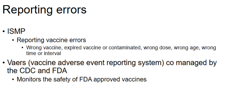 <p>B)</p><p></p><p><strong>LO: Vaers monitors the safety of FDA approved vaccines</strong></p>