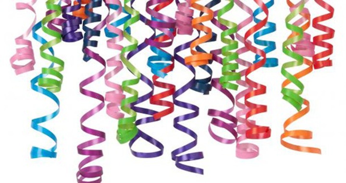 <p>streamers</p>
