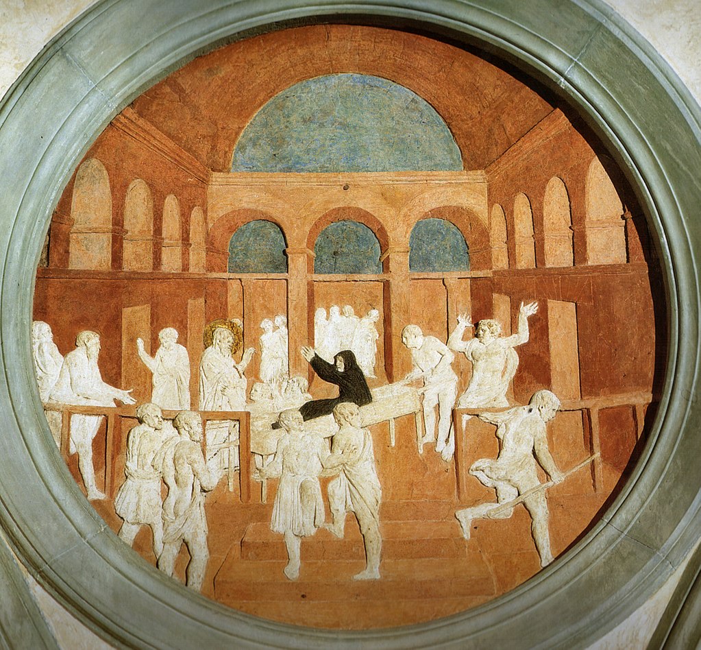 <p><strong>Resurrezione di Drusiana (Sagrestia Vecchia di San Lorenzo, Firenze)</strong></p>