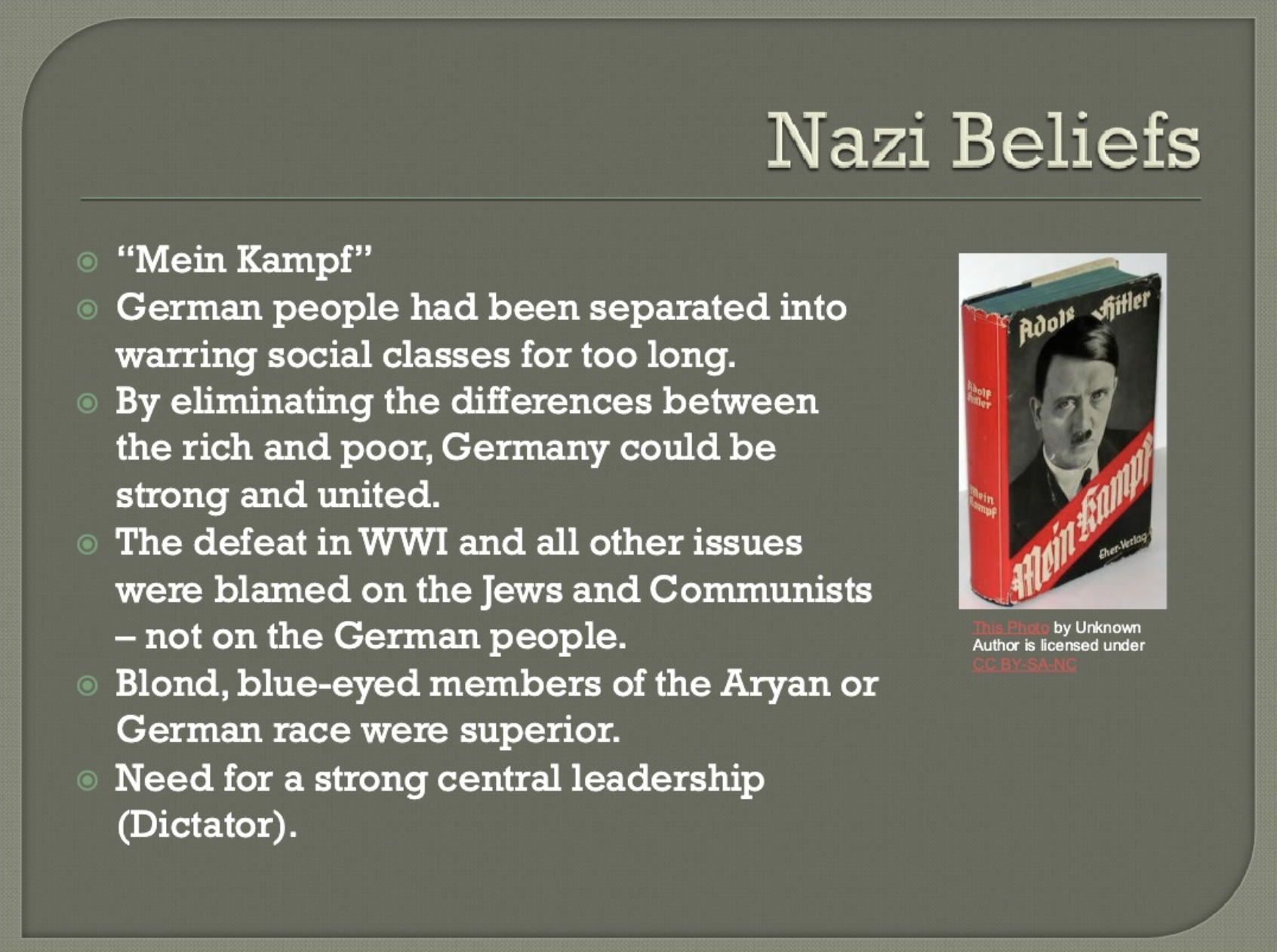 <p><span style="color: #d775f2"><strong>"Mein Kampf"</strong></span></p>