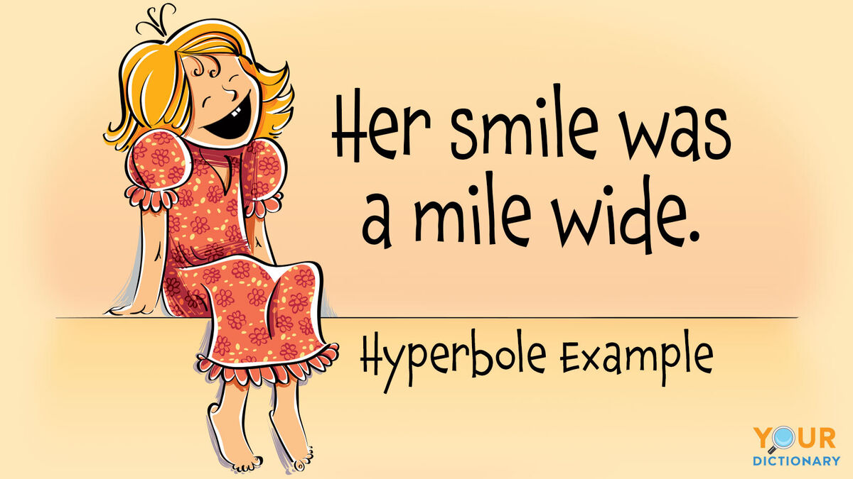 <p>Hyperbole</p>