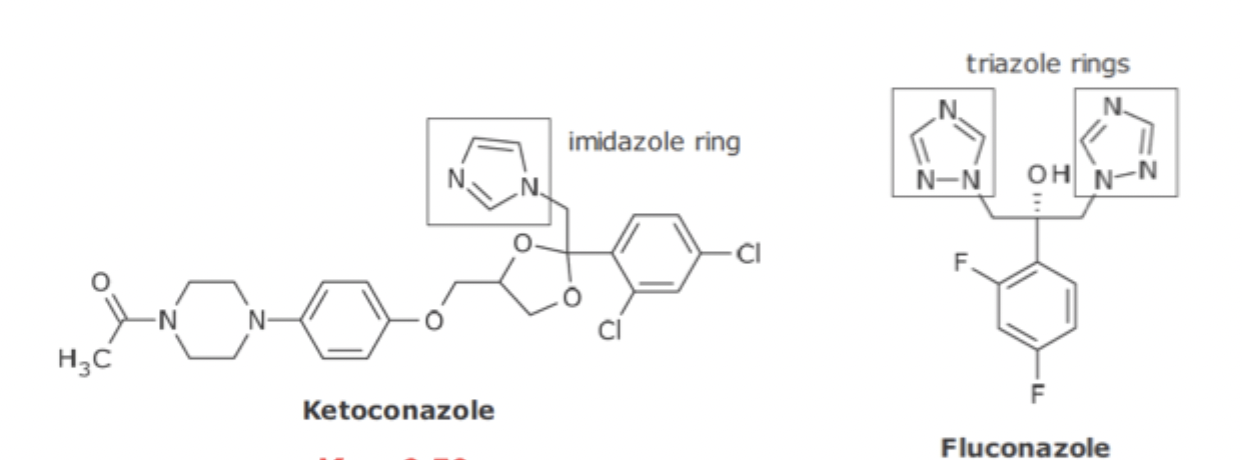 <p>Water/Lipid solubility of Azole Antifungal Agents</p>