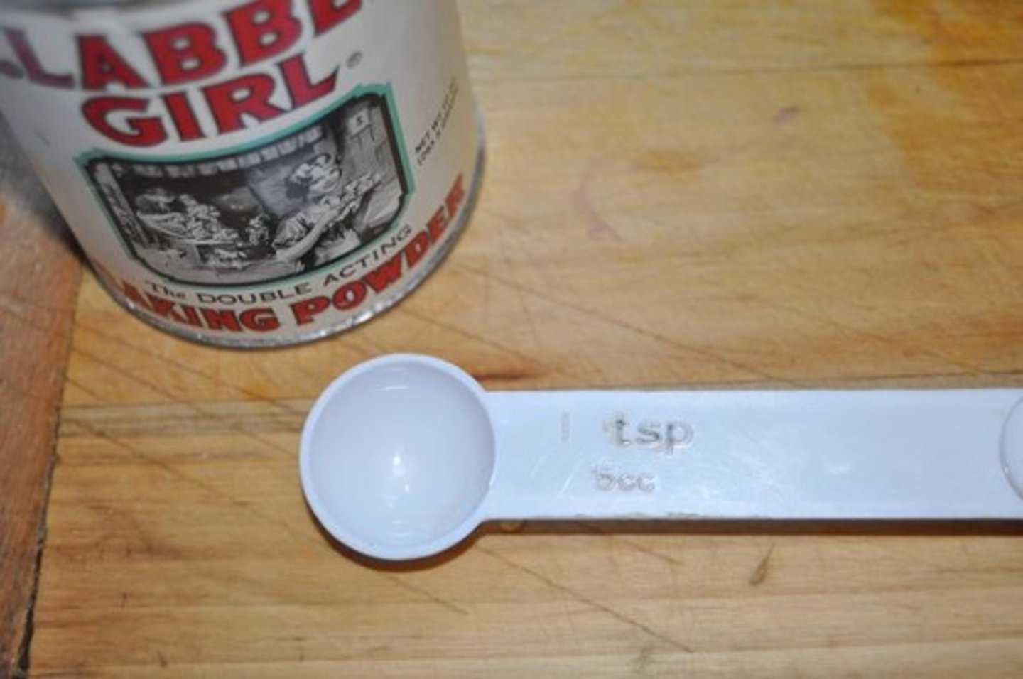 <p>a teaspoon</p>