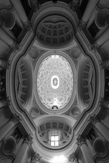 <p>Řím, S. Carlo alle Quattro Fontane (kostel sv. karla u 4 fontán)</p><p>1634 </p><p>fasáda: 1665</p><p> Francesco Borromini</p>