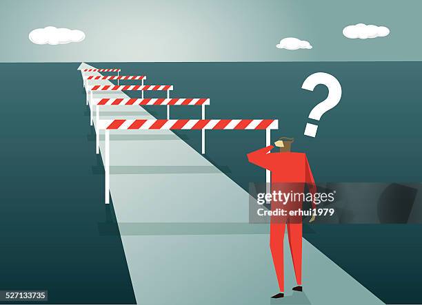 <p>bloquear un camino</p>