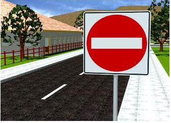 <p><strong>When you see the sign above, you are allowed to:</strong></p>