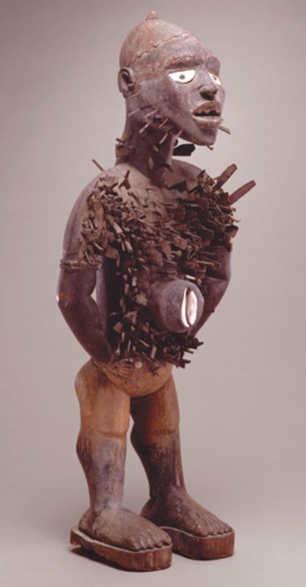 <p>Power figure (Nkisi n'kondi)</p>