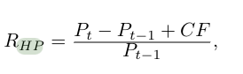 <p>Pt (selling)<br>Pt-1 (purchasing)<br>CF (n x m x money)</p>