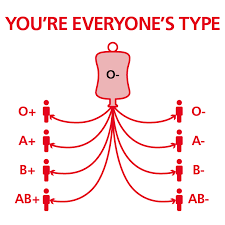 <p>Type O negative blood is a universal donor because you have neither A nor B antibodies. It has to be negative because if it is positive then it could cause a agglutinate reaction to those sensitized to rh positive which is bad or make that person sensitized to rh positive which is dangerous if exposed to it again.</p>
