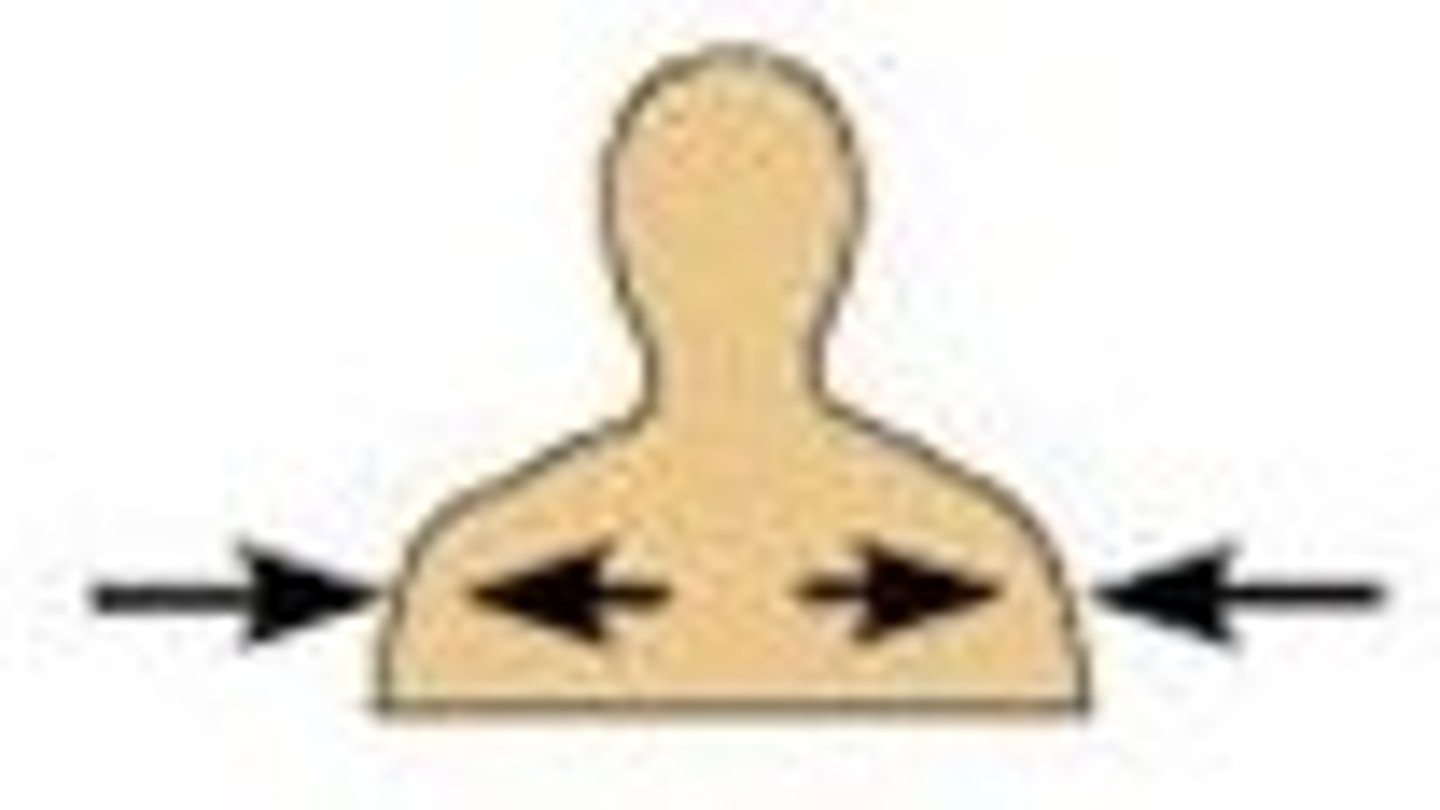 <p>Toward or at the body surface</p>