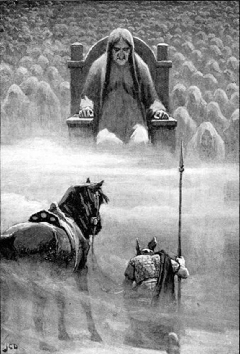 <p>Norse goddess of the Underworld and the dead</p>
