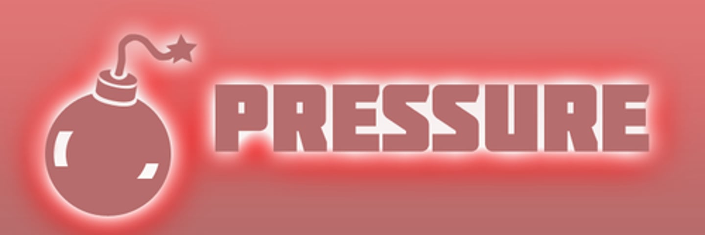 <p>to be under a lot of pressure</p>