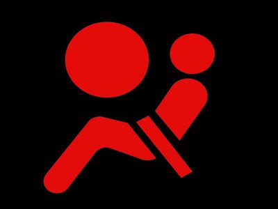 If this light comes on and stays on when you start your car, have the air bags serviced immediately.