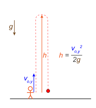 <p>at peak height, the projectile has a vertical velocity of 0 m/s, but even at this instant, is still accelerating downwards -10 m/s²</p>