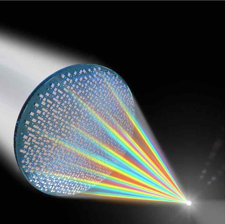 <ul><li><p>The <strong>eye</strong> is an optical device that observes its surroundings by detecting light.</p></li><li><p>The <strong>lens</strong> and <strong>cornea</strong> refract light, causing it to converge, forming an image on the retina.</p></li><li><p>The <strong>iris</strong> (<u>coloured tissue around pupil</u>) acts as an opening, controlling the amount of <strong>light</strong> entering the eye.</p></li></ul><ul><li><p>﻿After the retina detects light, the <strong>optic</strong> <strong>nerve </strong>transmits image information to the <strong>brain</strong>. The <strong>small</strong> area where <strong>the optic nerve enters</strong>, the eye is <strong>immune</strong> to light, <strong>resulting</strong> in a blind spot.</p><p></p></li></ul>