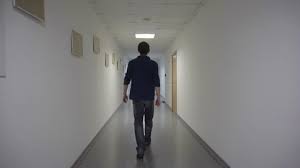 <p>the hallway / the corridor</p>