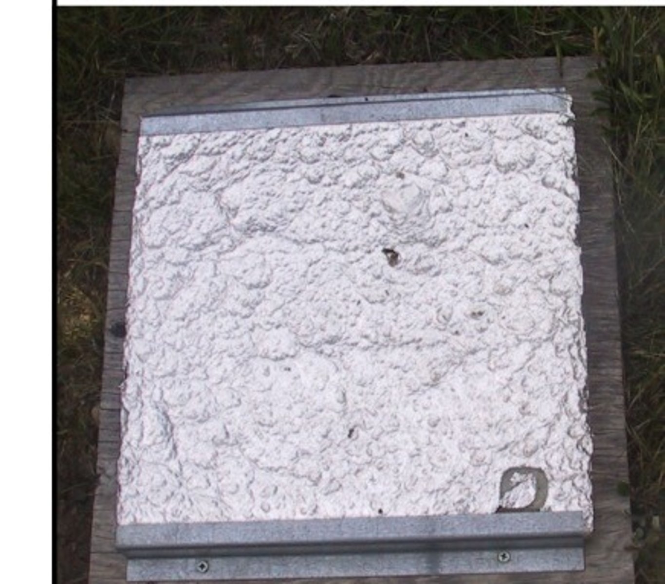 <p>-12x12 piece of styrofoam covered with aluminum foil</p><p>-after hail events, is sent to Colorado Climate Center - record size and number of indentations</p><p>-units: counts and diameter of dents</p>