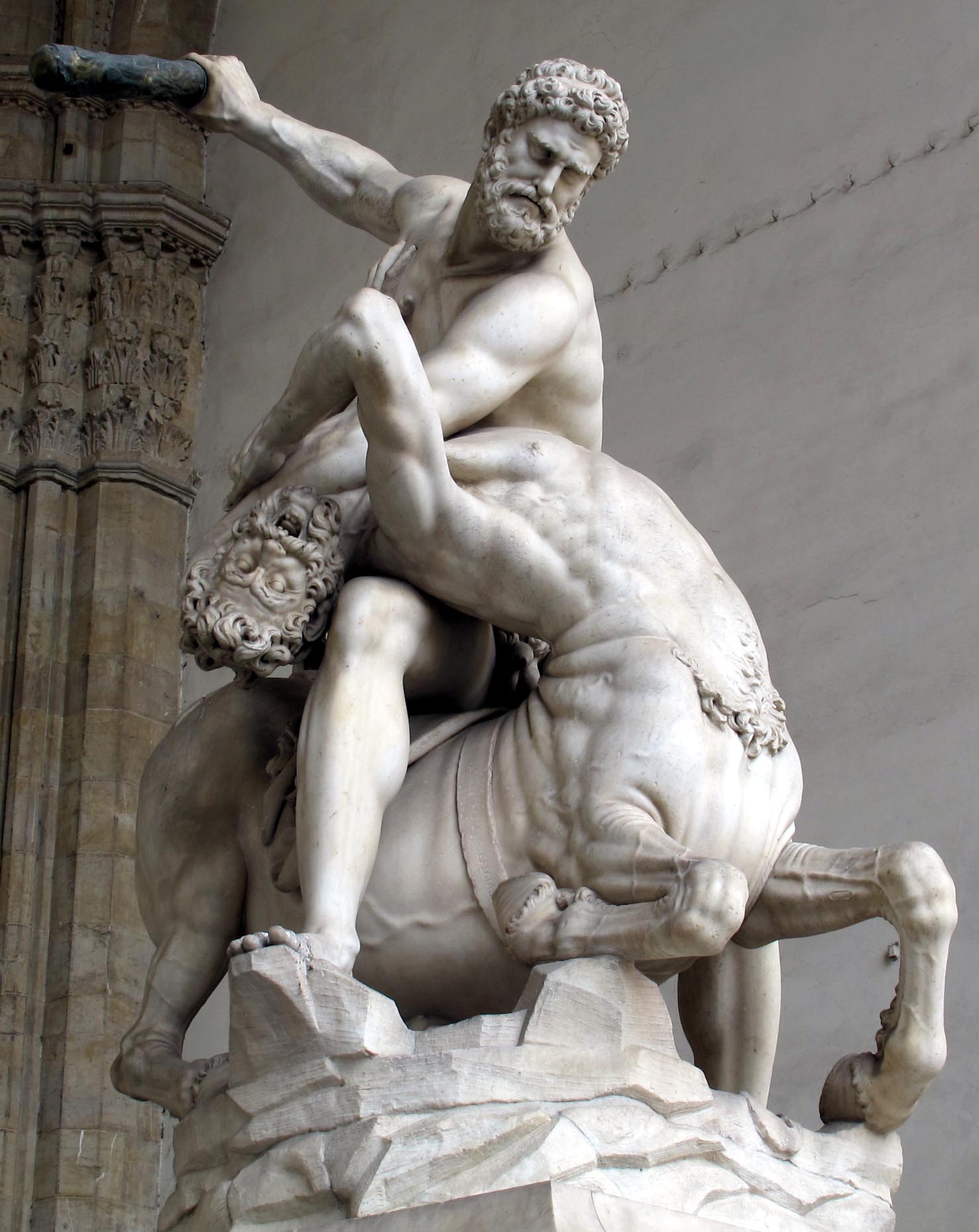 <p>mannerist! pushes bounds twisting dramatically - can view from many angles</p>