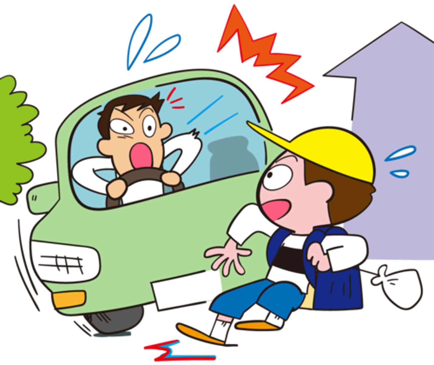 <p>とびだす</p><p>вылетать, выскакивать, выбегать, появляться, вылезать</p><p>子どもが道に飛び出しました。</p>