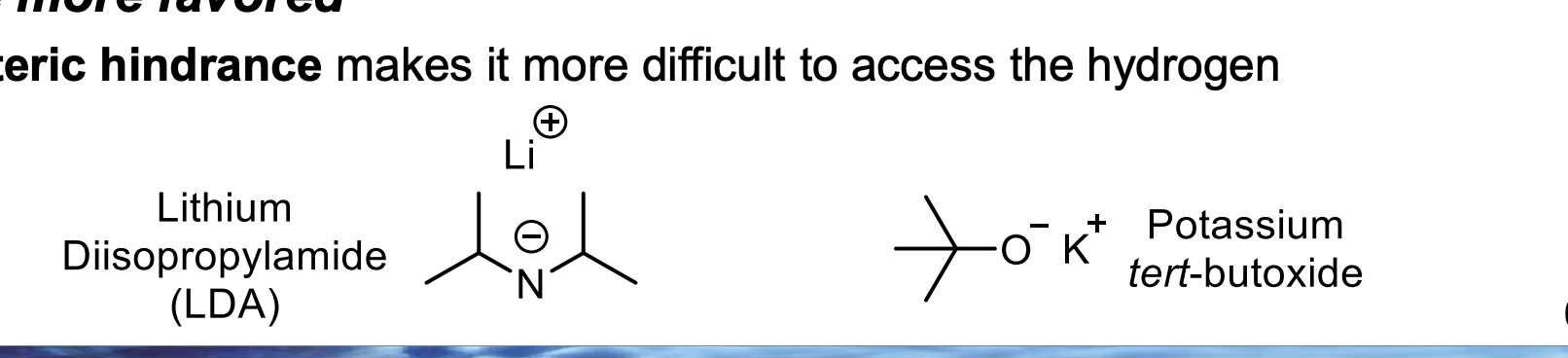 <p>Look at the <strong>β-carbons</strong> in the BOTTOM diagram.<br><span data-name="point_right" data-type="emoji">👉</span> Which side (LEFT or RIGHT) looks <strong>more crowded with carbon groups</strong>?</p>