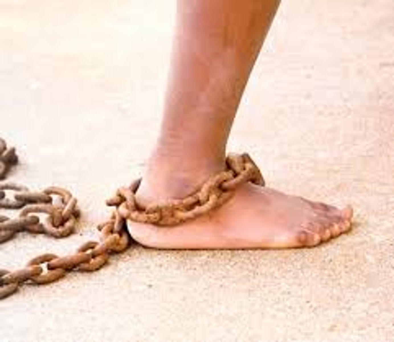 <p>Slavery is outlawed in the United States as well as involuntary servitude</p>
