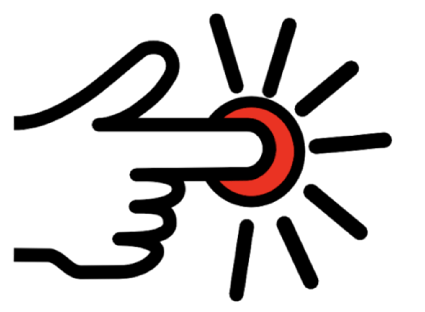 <p>to press</p>
