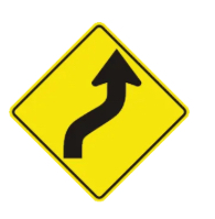 <p>This road sign means?</p>