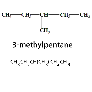 <p>Semi structural formula is a condensed structural formula, written from the lowest to highest carbon on a hydrocarbon.</p>