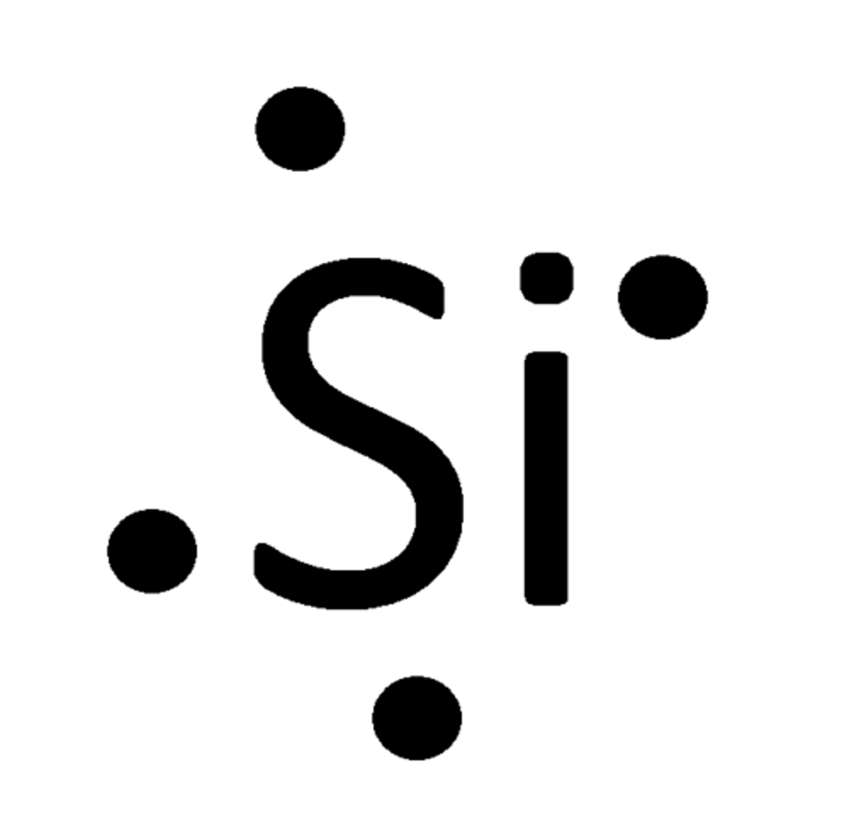 <p>Silicon has 4 valence electrons.</p>