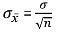 <p>the standard deviation of a sampling distribution of the sample mean. Indicates how much a sample mean is likely to differ from the true population mean. Lower standard error means mean is a more precise measure of population mean. Larger samples tend to provide a more precise estimate of pop mean. </p>