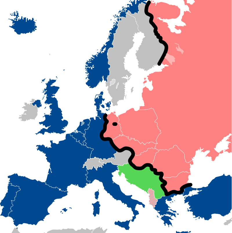 <p>Stalin aimed to create a buffer zone in Eastern Europe to safeguard the USSR from potential invasions, controlling elections and using secret police to ensure communist dominance.</p>