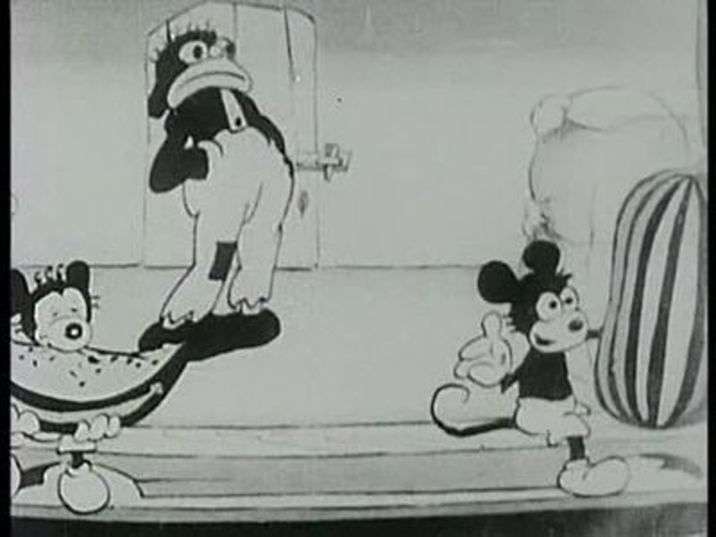 <p>-A broad burlesque of Harriet Beecher Stowe's 1852 anti-slavery novel "Uncle Tom's Cabin."</p><p>-A Jungle Jinks (TV) cartoon</p>