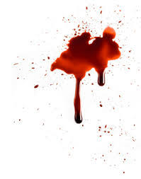 -A bloodstain pattern that is caused by a low velocity impact/force to a blood source
-Still has spiking and satellites