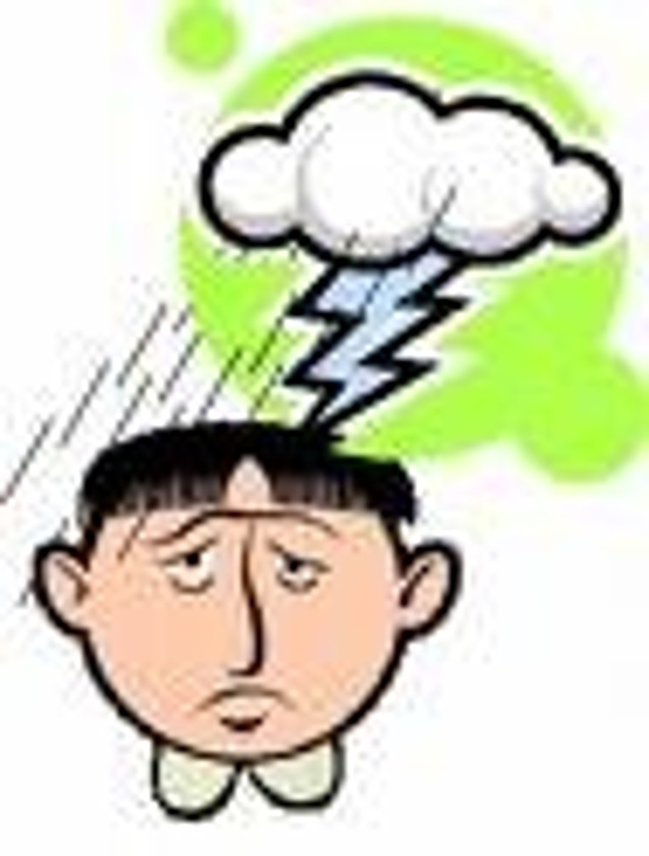 <p>It's bad weather.</p>