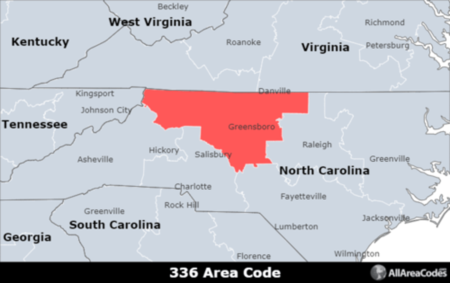 <p>Area code 336 is located in North Carolina and covers Greensboro, Winston-Salem, and High Point. It has a single overlay (743) that serves the same area.</p>