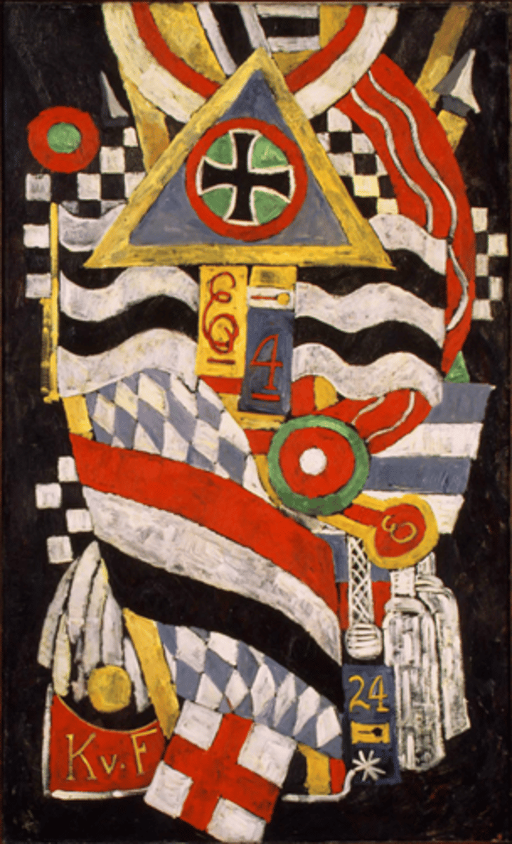<p>Marsden Hartley, 1914, oil o/canvas</p>