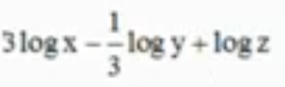 <p>Compression:</p><p>state each property used to compress into a single logarithm, but only look at the answers 1 line at a time as you answer. Compress one property at a time while checking answers.</p>