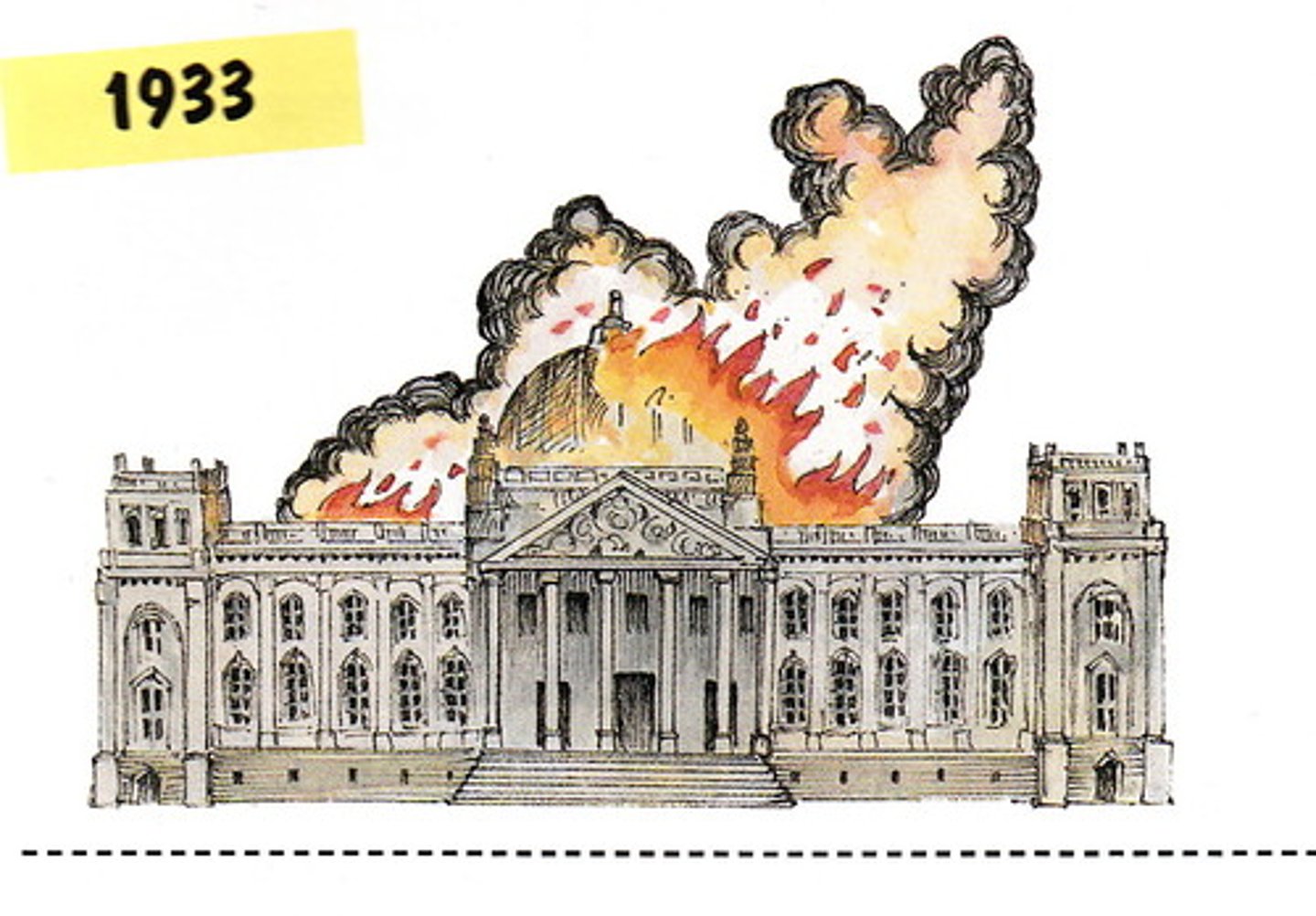 <p>The German parliament.</p>