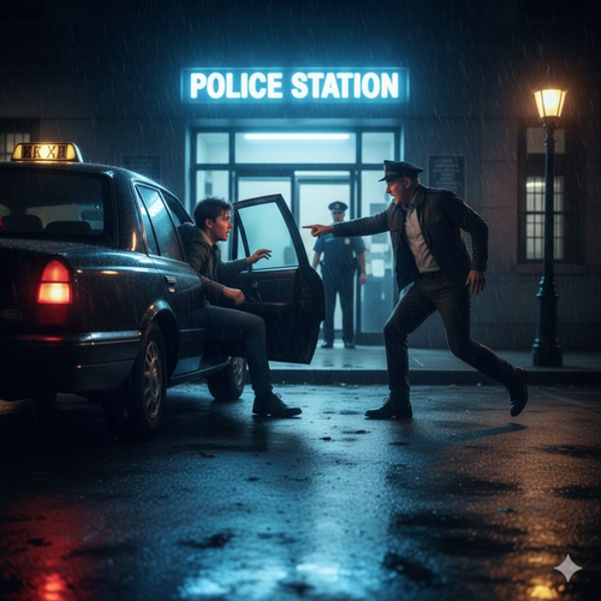 <p>Chapter: Fraud (Making Off Without Payment: Thet Act (1978) s3)</p><p>Facts: D(drunk) got into heated argument with taxi driver who stopped at police station, causing D to run off.</p><p>Principle: No conviction under Theft Act (1978) s3 where the service to be paid for had not been completed.</p>