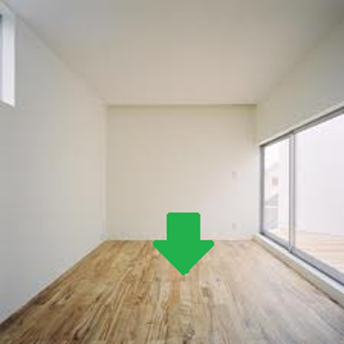 <p>the floor/ground</p>