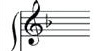 <p>1 flat (Bb)</p>