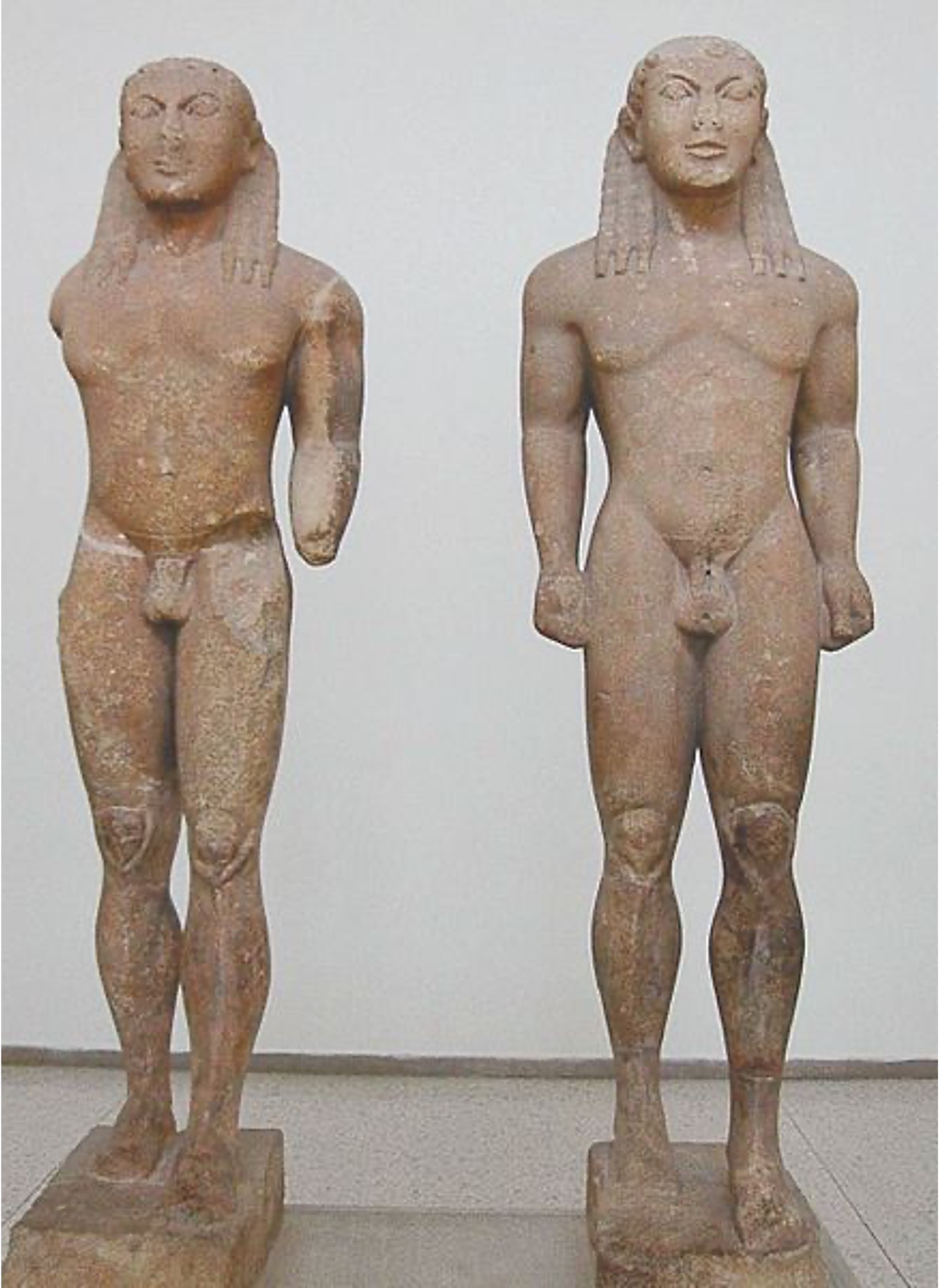 <p><span>“Kleobis and Biton” from Delphi</span></p>