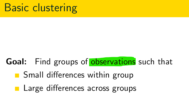 <p>What are these observations?</p>