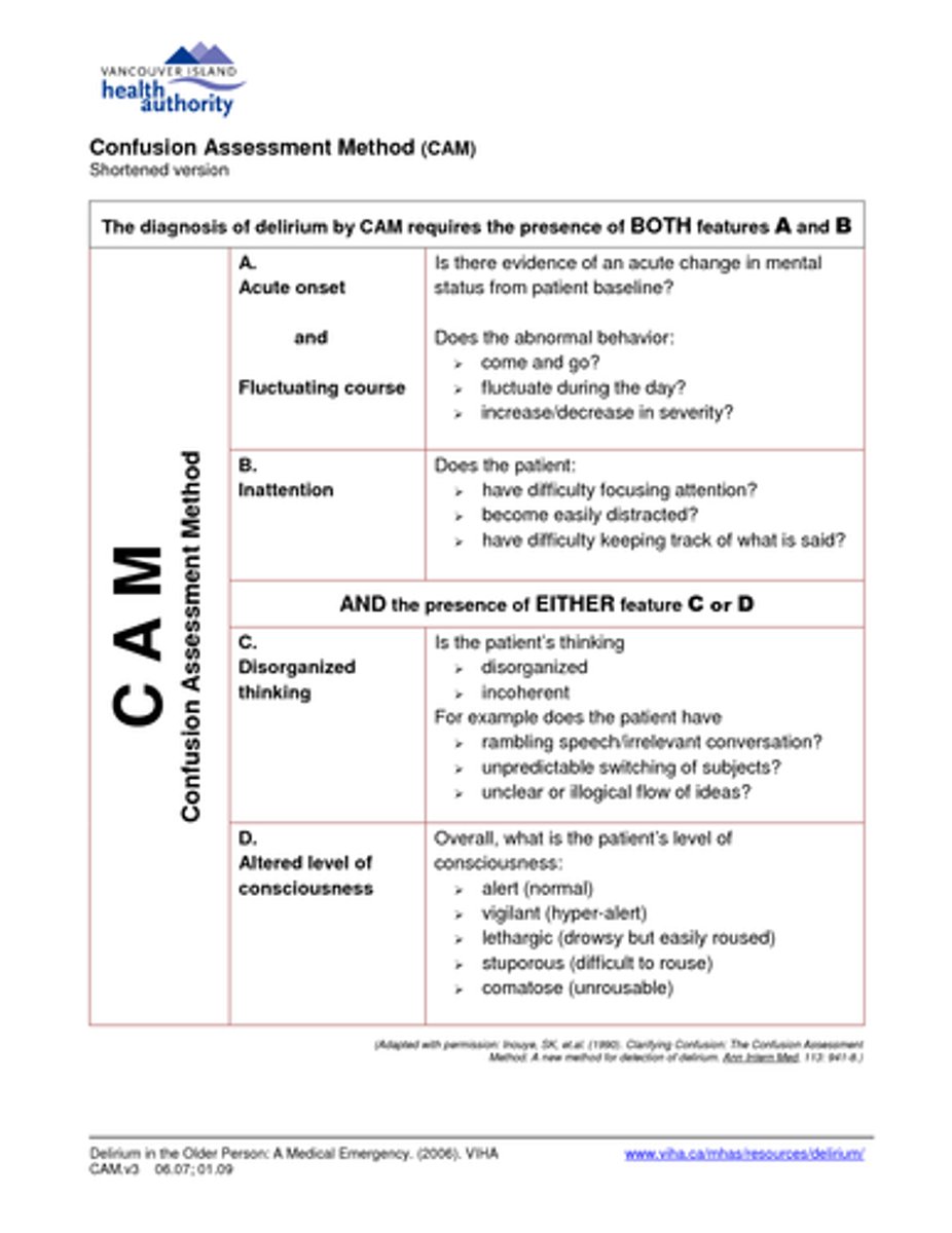 <p>While the Confusion Assessment Method is up to 99% effective at screening for Delirium (when used by experts), what is a drawback of this test?</p>