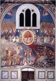 <p>Giotto<br>Last Judgment<br>Scrovegni Chapel, Padua<br>Circa 1303-1306<br>Fresco</p>