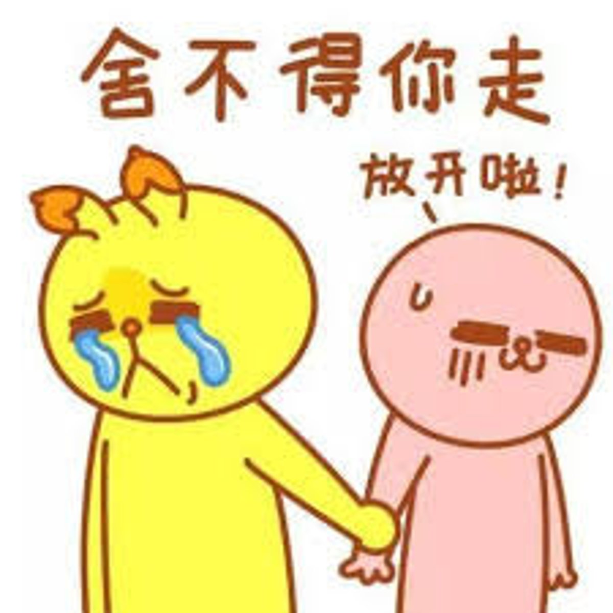 <p>shě bu de - hate to use or leave</p>