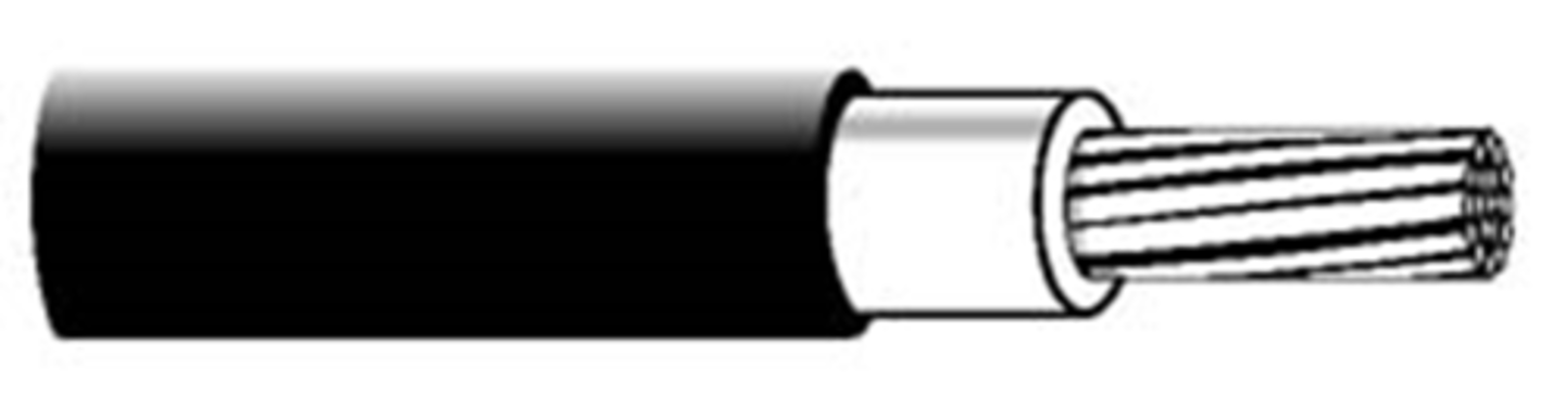 <p>A single conductor with thermal plastic insulation. Wire may be solid or stranded. Typical types are TW and THHN. Common sizes 14-0.</p>