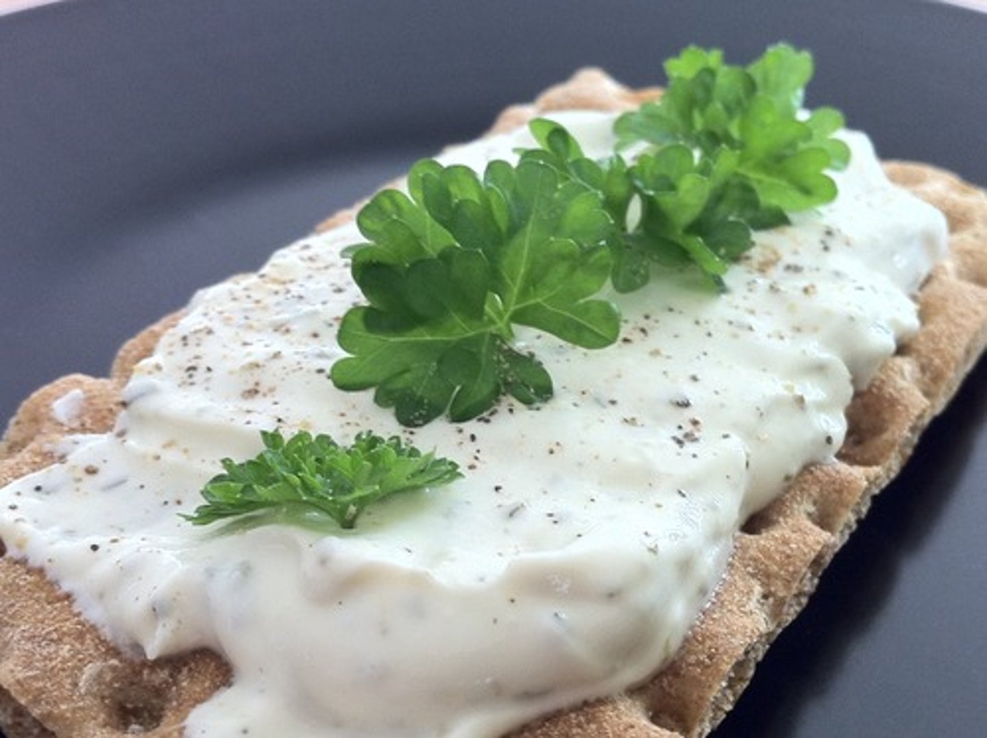 <p>fresh dairy product, cross between yogurt and sour cream</p>