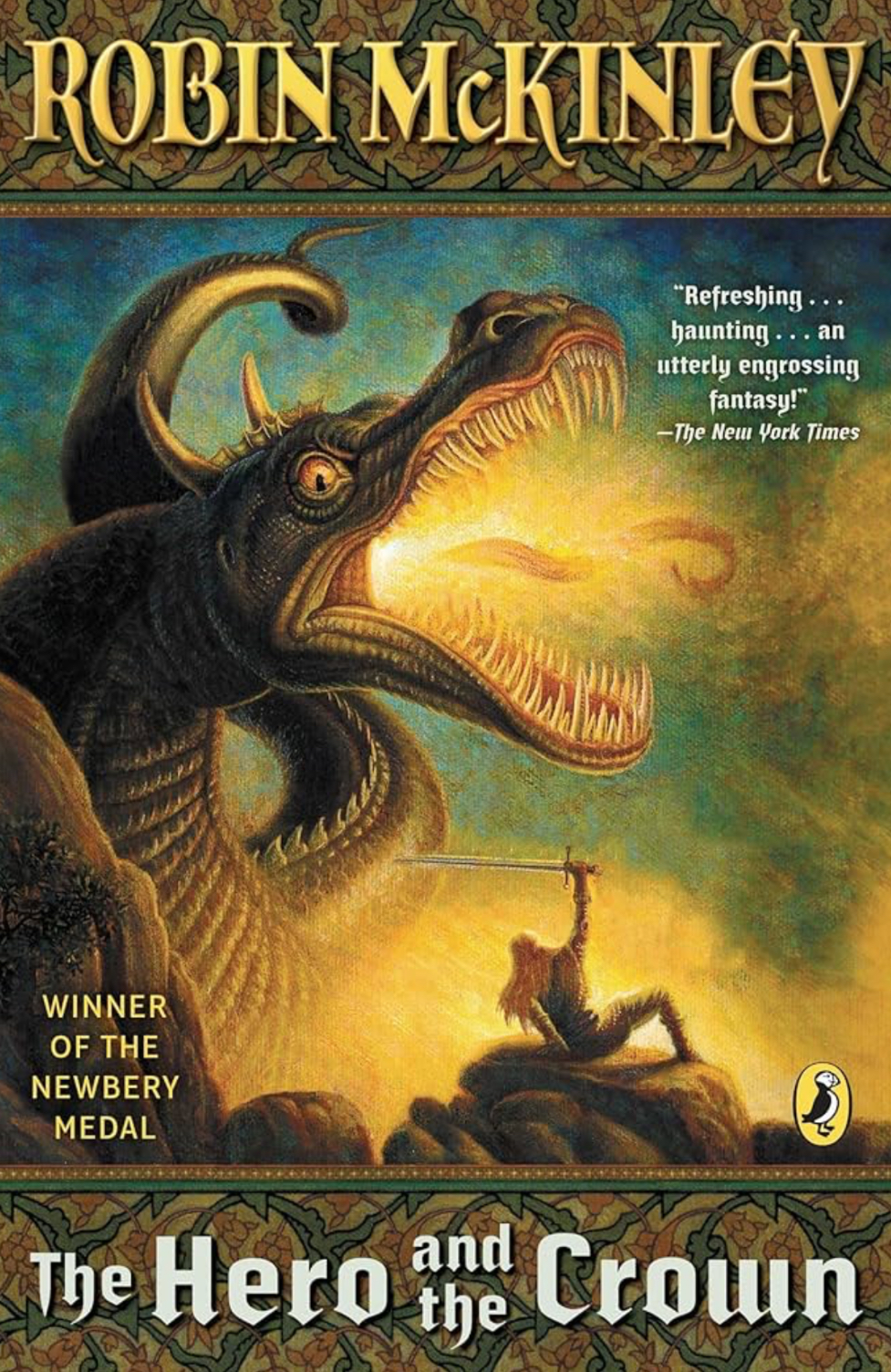 <p><strong>Style:</strong> High fantasy; strong heroines; richly built worlds; often retellings.</p><p class="p1"><strong>Top Works:</strong></p><p class="p2">1. <em>The Blue Sword</em></p><p class="p2">2. <em>The Hero and the Crown</em></p><p class="p2">3. <em>Beauty</em> (a Beauty &amp; the Beast retelling)</p>