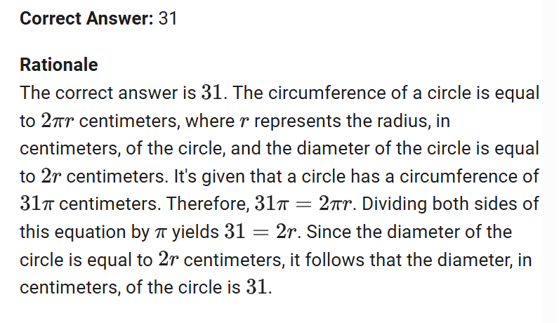 <p>since the circumfrence is 2 times pie radius and since the diameter is 2 times the radius the circumfrence is the same as the diameter.</p>